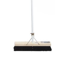 Yard brooms 450mm soft black platform broom