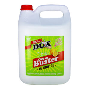 DUX THICK BLEACH AND TOILET DISINFECTANT DUX GERM BUSTER CITRUS SANS 643-1977 4X5L