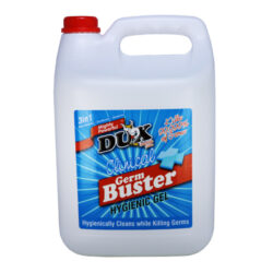 Dux Germ Buster Clinical 5L DUX THICK BLEACH AND TOILET DISINFECTANT DUX GERM BUSTER CLINICAL SANS 643-1977 4X5L