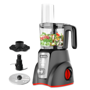 Decakila - Cordless Food Processor - Black - 1.25L