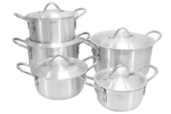 11PCE ALUMINIUM COOKWARE SET 11PCE ALUMINIUM COOKWARE SET