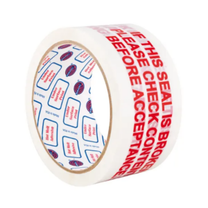 Security tape - " if this seal is broken" 48mm x 50m 12 pack